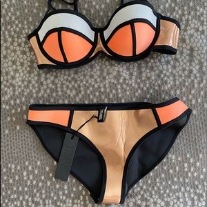 Triangl Brand New with Tags Rose Gold Melon Bikini